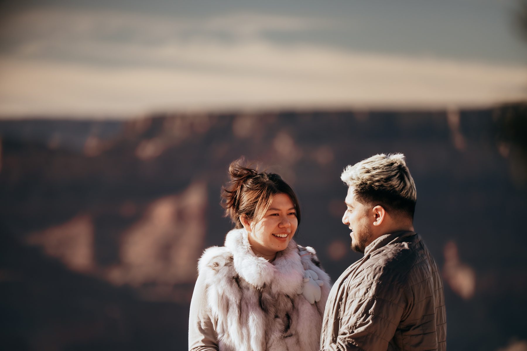 Kevin and Angel at the Grand Canyon